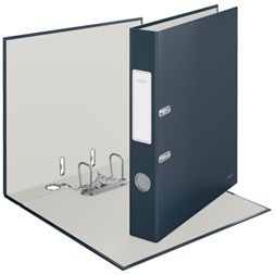 Leitz COSY Soft touch karton 180° keskeny bársony szürke iratrendező