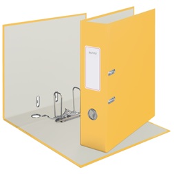 Leitz COSY Soft touch karton 180° széles meleg sárga iratrendező