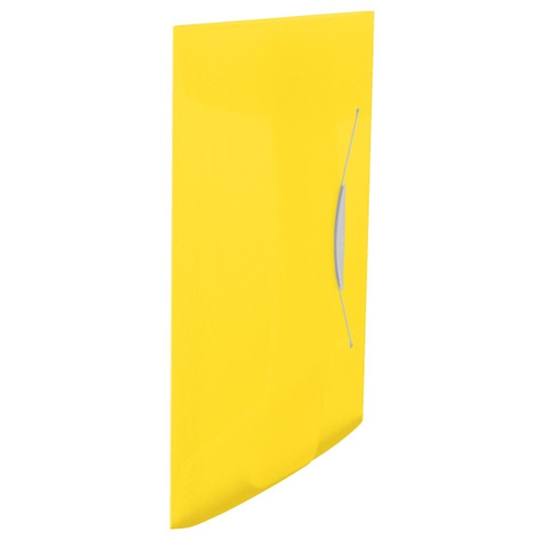 Esselte Vivida A4 műanyag sárga gumis mappa