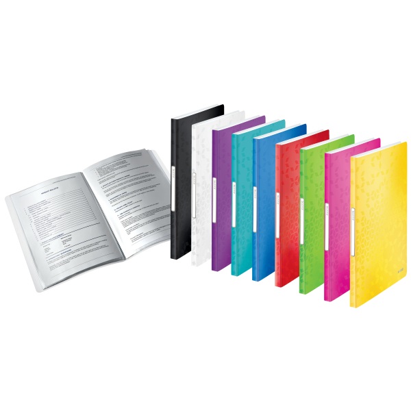 Leitz Wow 40 tasakos kék iratvédő mappa