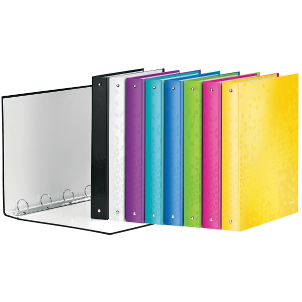 Leitz Wow A4 4 gyűrűs zöld gyűrűskönyv