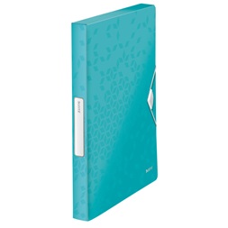 Leitz Wow Jumbo jégkék pp gumis mappa