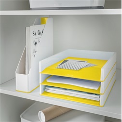 Leitz Wow kettős színhatású sárga iratpapucs