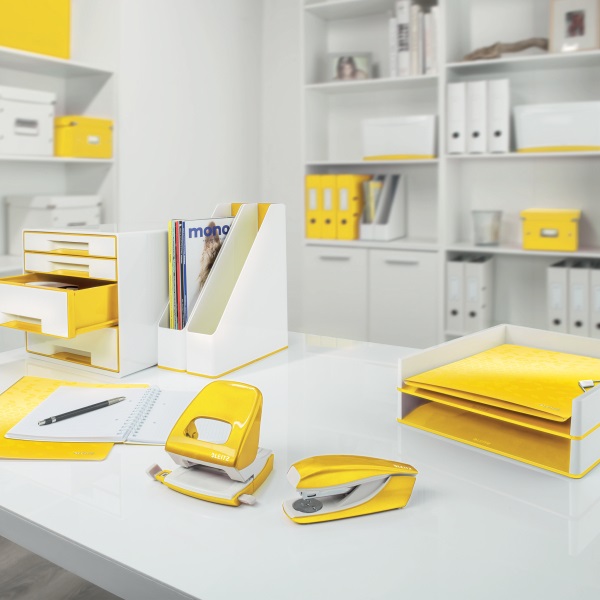 Leitz Wow kettős színhatású sárga iratpapucs