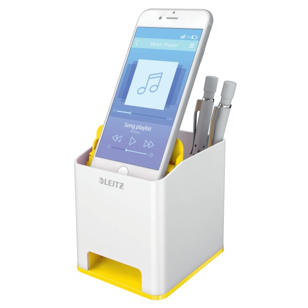 Leitz Wow kettős színhatású sárga írószertartó