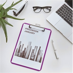 Leitz Wow lila felírótábla