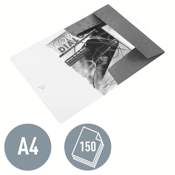 Leitz Wow pp kék gumis mappa