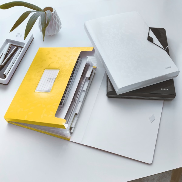 Leitz Wow pp sárga harmonika irattartó