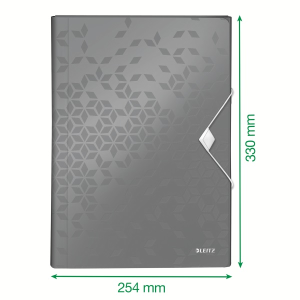 Leitz Wow pp sárga harmonika irattartó