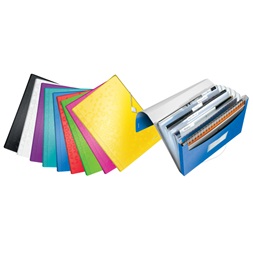 Leitz Wow pp sárga harmonika irattartó