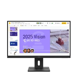Lenovo 27" ThinkVision E27Q-40 FHD DP/HDMI fekete monitor