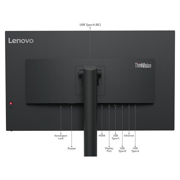 Lenovo 31,5" ThinkVision T32P-30 IPS LED 3840X2160 16:9 4MS VGA/HDMI monitor (63D2GAT1EU)