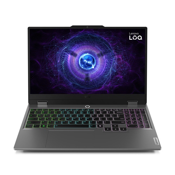 Lenovo LOQ Gaming 15IAX9 15,6"FHD/Intel Core i5-12450HX/24GB/1TB/RTX 4060 8GB/FreeDOS/szürke laptop