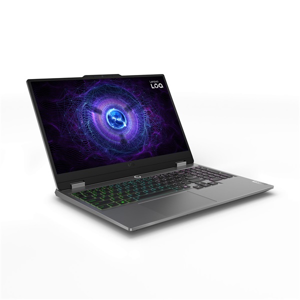 Lenovo LOQ Gaming 15IAX9 15,6"FHD/Intel Core i5-12450HX/24GB/1TB/RTX 4060 8GB/FreeDOS/szürke laptop