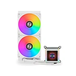 Lian Li Galahad II LCD 280mm ARGB fehér vízhűtéses processzor hűtő