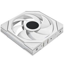Lian Li UNI Fan TL140 LCD Wireless 140mm PWM fehér ventilátor