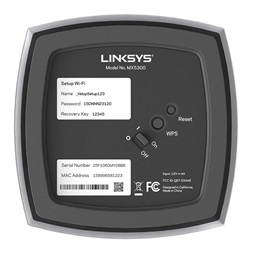 Linksys MX5300 Velop AX5300 Wi-Fi 6 1-Pack fehér Tri-Band Moduláris Vezeték nélküli Intelligens Mesh rendszer