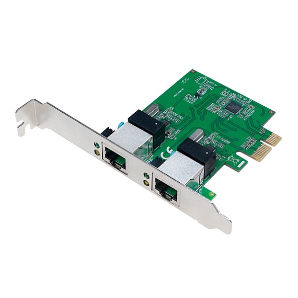 Logilink PC0075 2 portos Gigabit LAN PCI-Express kártya