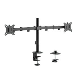 Logilink BP0172 Kettős monitortartó, 17 32" karhossz: mindegyik 376 mm, alumínium