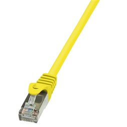 Logilink CP1097S Patch kábel Econline, Cat.5e, F/UTP, sárga, 10 m