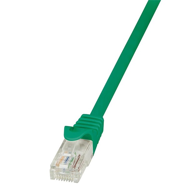 Logilink CP1095U Patch kábel Econline, Cat.5e, U/UTP, zöld, 10 m