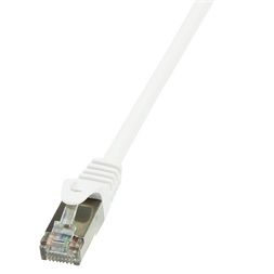 Logilink CP2091S Patch kábel Econline, Cat.6, F/UTP, fehér, 10 m
