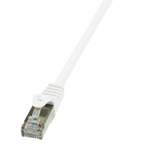 Logilink CP2061S Patch kábel Econline, Cat.6, F/UTP, fehér, 3 m