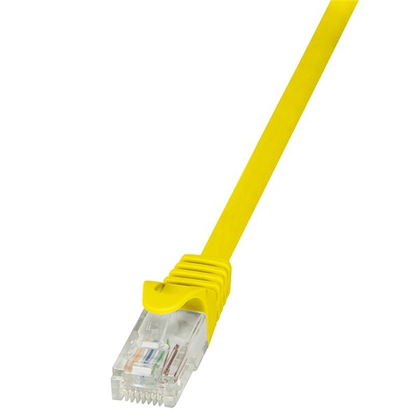 Logilink CP2037U Patch kábel Econline, Cat.6, U/UTP, sárga, 1 m