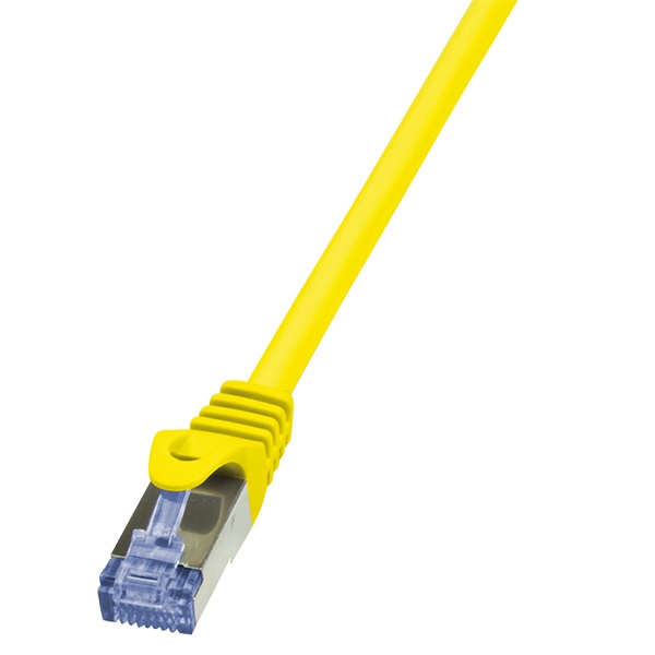 Logilink CQ3057S Patch kábel PrimeLine, Cat.6A, S/FTP, sárga, 2 m