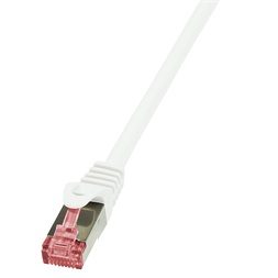 Logilink CQ2051S Patch kábel PrimeLine, Cat.6, S/FTP, fehér, 2 m