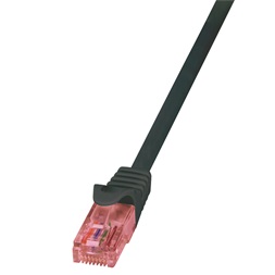 Logilink CQ2053U Patch kábel PrimeLine, Cat.6, U/UTP, fekete, 2 m