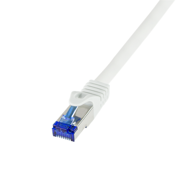 Logilink C6A071S Patch kábel Ultraflex, Cat.6A, S/FTP, fehér, 5 m