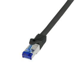 Logilink C6A103S Patch kábel Ultraflex, Cat.6A, S/FTP, fekete, 15 m