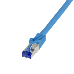 Logilink C6A096S Patch kábel Ultraflex, Cat.6A, S/FTP, kék, 10 m