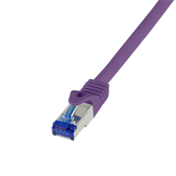 Logilink C6A079S Patch kábel Ultraflex, Cat.6A, S/FTP, lila, 5 m