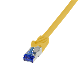 Logilink C6A067S Patch kábel Ultraflex, Cat.6A, S/FTP, sárga, 3 m
