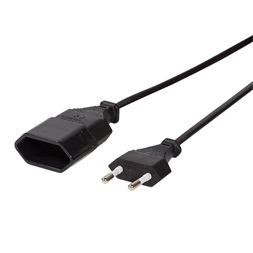 Logilink CP124 Tápkábel hosszabbító, CEE 7/16, 3 m