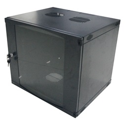 Logilink W12F64B 19" fali állvány 12U 540 x 450 mm, szétszerelt, fekete