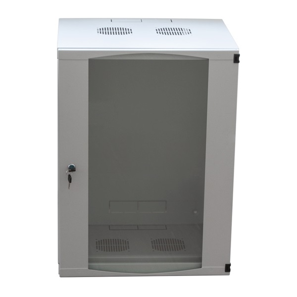 Logilink W12F64G 19" fali állvány 12U 540 x 450 mm, szétszerelt, szürke