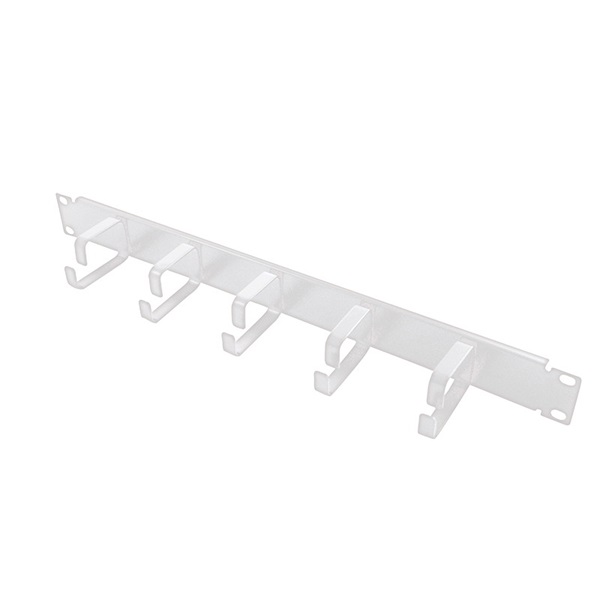 Logilink OR101G 19" kábelrendező 1U, acél konzolokkal, szürke