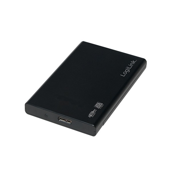 Logilink UA0275 2,5" külső ház USB 3.0, szupervékony, csavarmentes, fekete