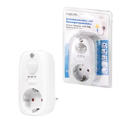 Logilink PA0248 Aljzatadapter mozgásérzékelővel, 1x CEE 7/3
