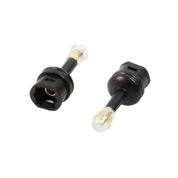 Logilink CA1014 Audio adapter, Mini-Toslink/M - Mini-Toslink/F, fekete
