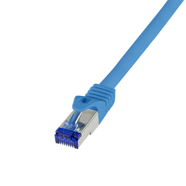 Logilink C6A056S Patch kábel Ultraflex, Cat.6A, S/FTP, kék, 2 m