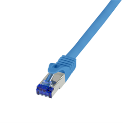 Logilink C6A056S Patch kábel Ultraflex, Cat.6A, S/FTP, kék, 2 m