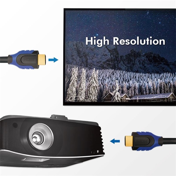 Logilink CH0066 10m HDMI apa-apa 4K 60Hz fekete kábel (Újszerű)