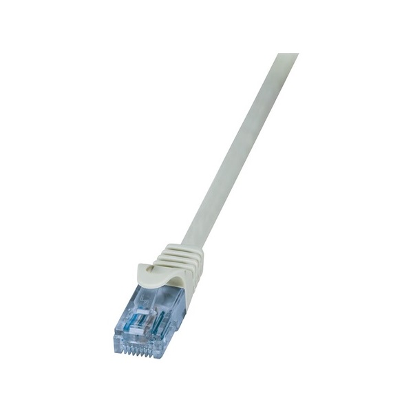 Logilink CP3032U Patch kábel Econline, Cat.6A, U/UTP, szürke, 1 m