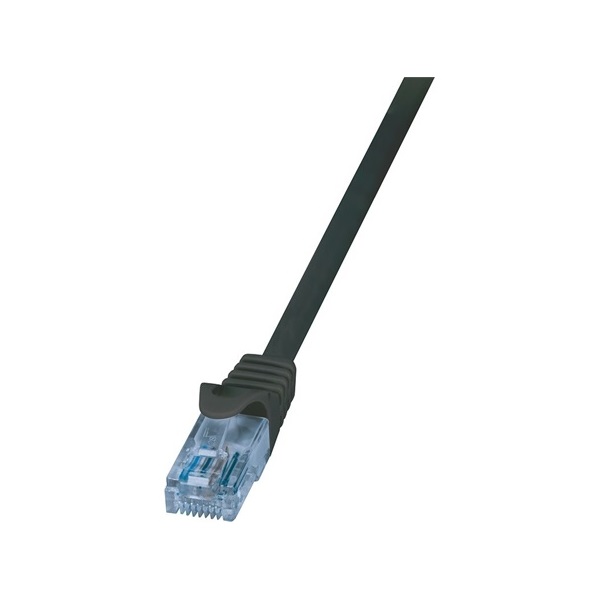 Logilink CP3063U Patch kábel Econline, Cat.6A, U/UTP, fekete, 3 m