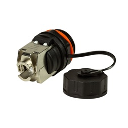 Logilink NP0085 Cat.6A ipari válaszfalas Keystone Jack RJ45 STP
