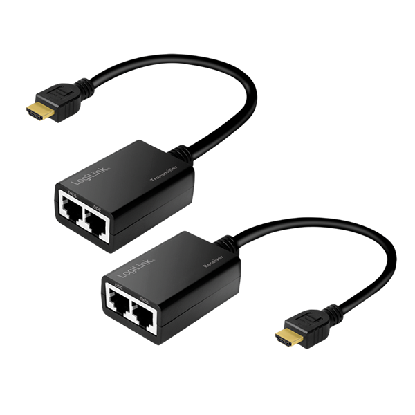 Logilink HD0021 HDMI vezeték nélküli bővítőkészlet (TX+RX), akár 15 m-ig
